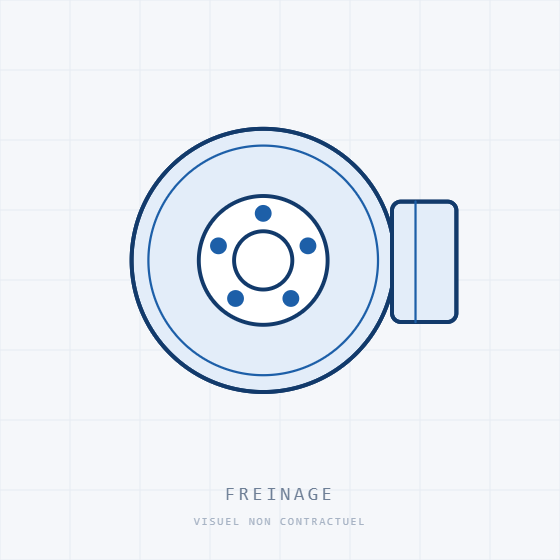 [65272] Cab Frein GOLF GTI/GLI