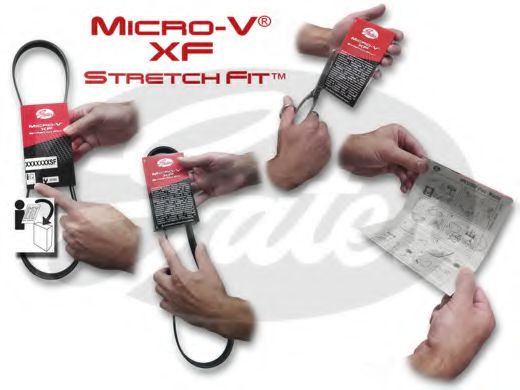 [6PK1019SF] Courr-Acc 6PK1019SF FORD FIESTA