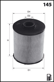 [F139] FIL GASOIL ISUZU D-MAX