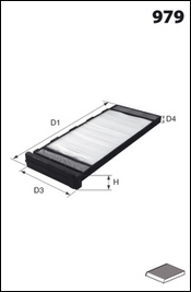 FILTER HABITACLE NISSAN