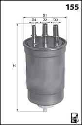 [M294] FILTRE A GASOIL DACIA