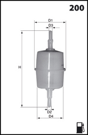 [E015] FILTRE GASOIL IVECO