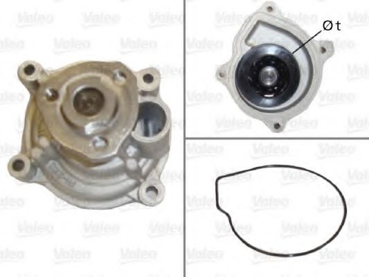 [VALE 506867] POMPE A EAU POLO7 SEDAN