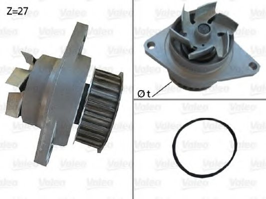 [VALE 506385] POMPE A EAU POLOIV 1.0/1.3 PA603