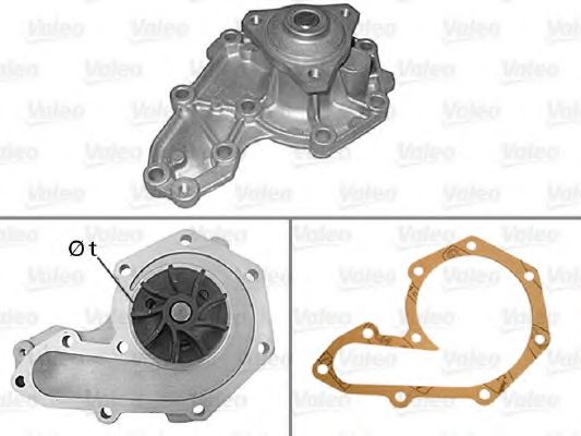 [VALE 506019] POMPE A EAU R19/R9/CLIO