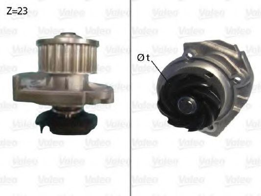 [VALE 506686] PPE A EAU PALIO/GDPUNTO/PANDA PA866