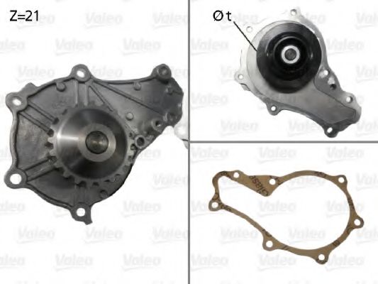 [VALE 506714] PP A EAU PE BIPPER/207 1.4HDI/FIEST